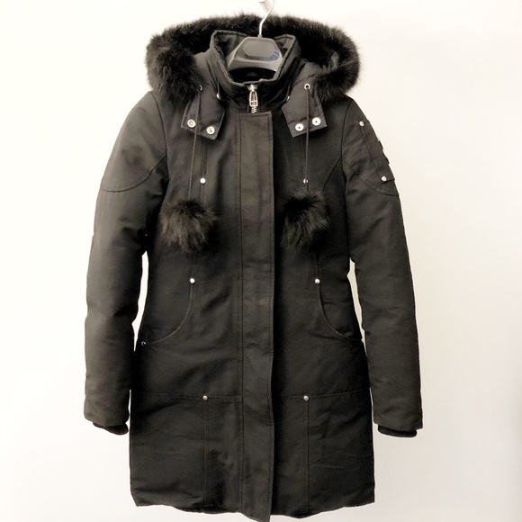 Moose Knuckles Jackets & Blazers - Moose Knuckles Original Stirling Parka Black Down Winter Coat Outerwear Jacket.